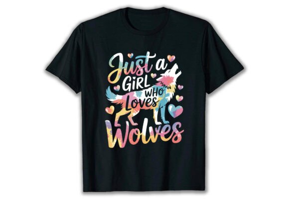 Download Wolf Lover Just a Girl Who Loves Wolves - Girl Collection