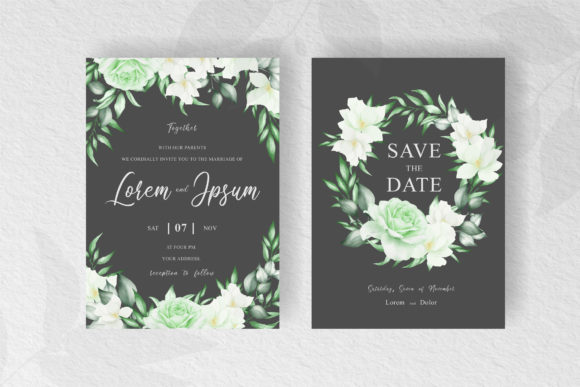 Download Elegant Floral Frame Wedding Invitation - Elegant floral frame Collection