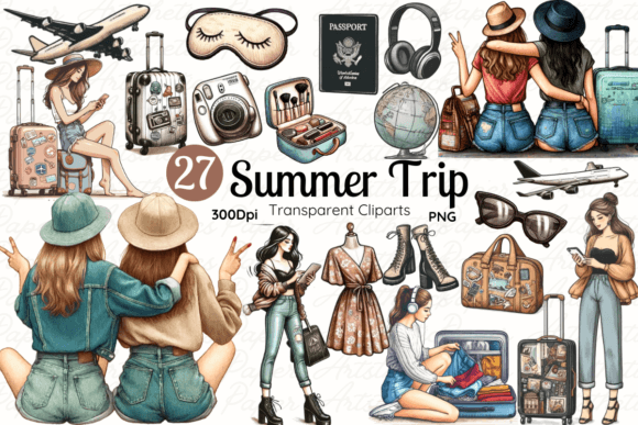 Download Girls Trip Clipart Travel Clipart PNG - Girl Collection