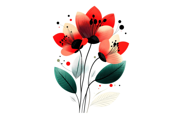Download Red Poppy Botanical Clipart Art PNG - Botanical Collection