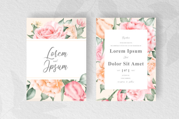 Download Elegant Floral Frame Wedding Invitation - Elegant floral frame Collection