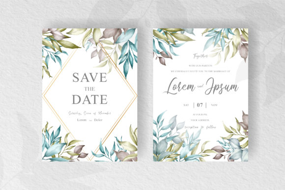 Download Elegant Floral Frame Wedding Invitation - Elegant floral frame Collection