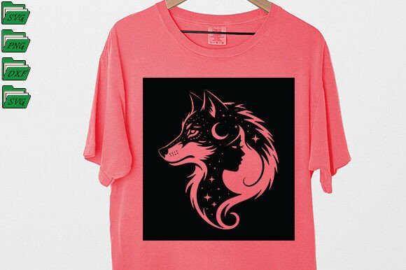 Download Wolf Svg,wolf Lover Girl - Girl Collection