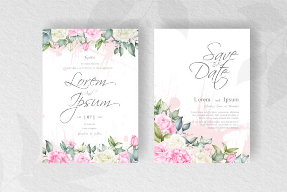 Download Elegant Floral Frame Wedding Invitation - Elegant floral frame Collection